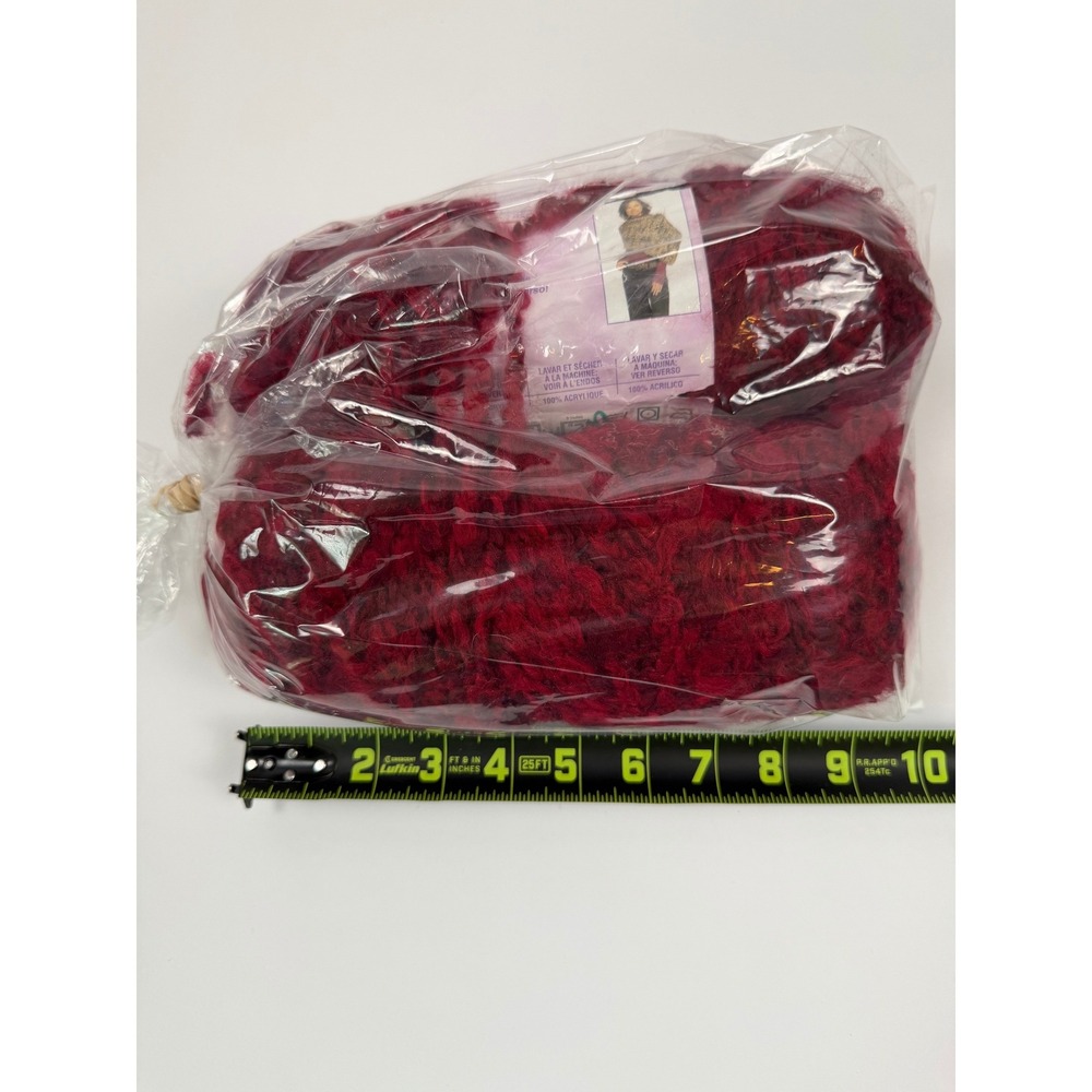 Red Heart Light & Lofty – Burgundy Wine (2 Skeins)